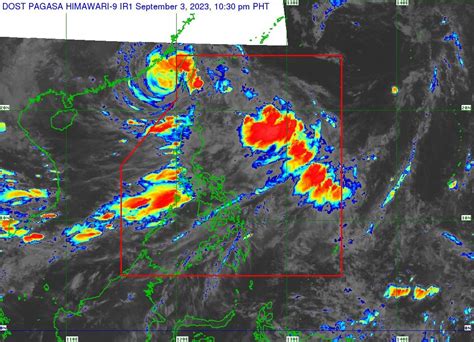 Signal No. 1 in 2 areas as Typhoon Hanna seen to leave PAR .